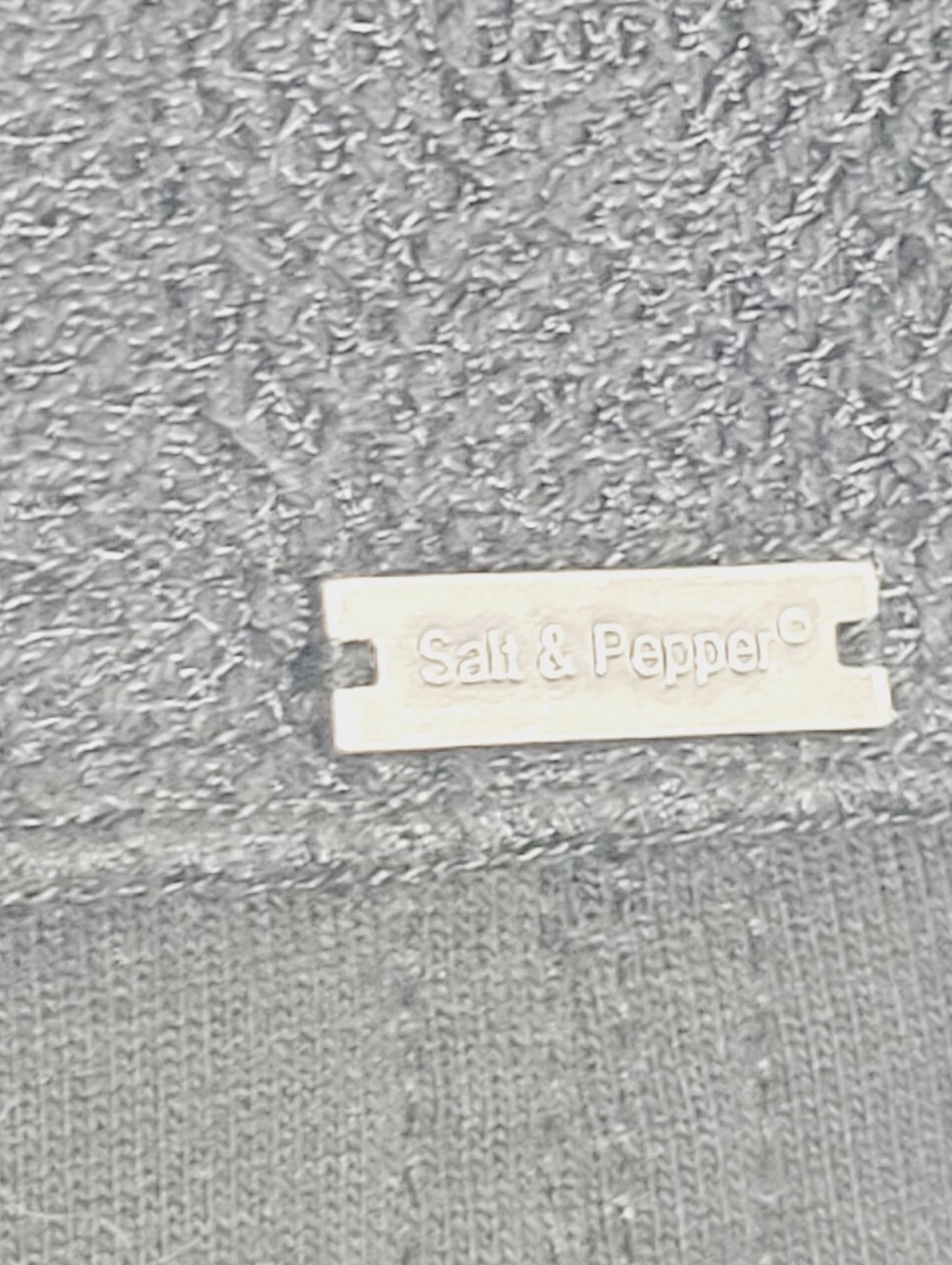 Salt & Pepper Black Cotton Blend Adjustable High Collar Lace Trims Blazer Jacket - Picture 10 of 13
